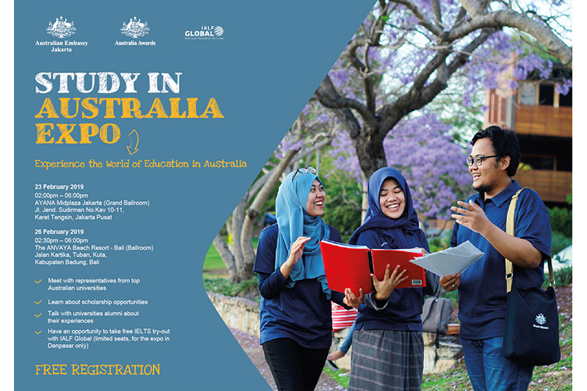 Study in Australia Expo in Jakarta and Denpasar